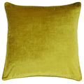 Ochre - Front - Riva Home Luxe Velvet Cushion Cover