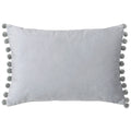Dove-Silver - Front - Paoletti Fiesta Rectangle Cushion Cover