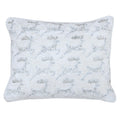 White - Front - Riva Home Leaping Reindeer Cushion Cover