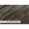 Mocha - Pack Shot - Riva Paoletti Luxe Sherpa Fleece Throw