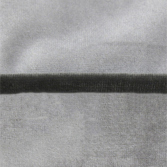 Dove-Charcoal - Back - Riva Paoletti Meridian Cushion Cover