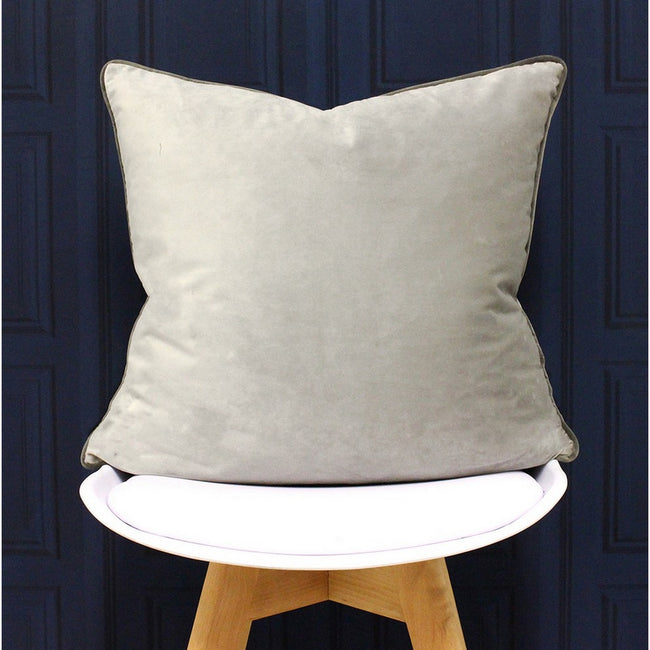 Dove-Charcoal - Lifestyle - Riva Paoletti Meridian Cushion Cover
