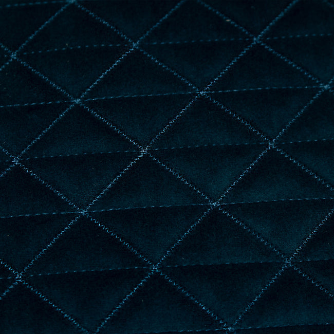 Teal-Jaffa Orange - Pack Shot - Riva Home Quartz Cushion Cover with Geometric Diamond Design