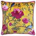 Gold - Front - Riva Paoletti Chinoiserie Cushion Cover