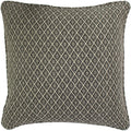Monochrome - Front - Paoletti Tangier Geometric Cushion Cover