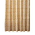 Ochre Yellow - Front - Paoletti Horto Eyelet Curtains