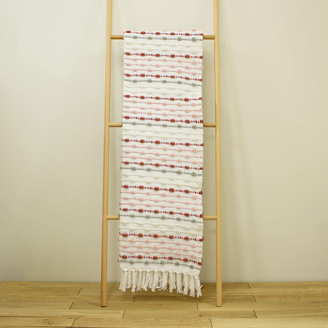 Bright Pink - Back - Furn Dhadit Throw