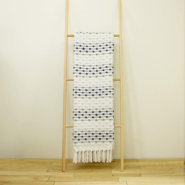 Grey - Back - Furn Dhadit Throw