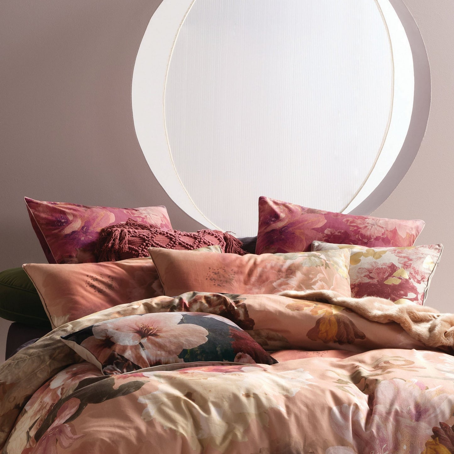Multicoloured - Back - Linen House Floraine Housewife Pillowcase (Pack Of 2)