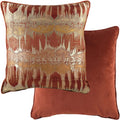 Terracotta - Back - Evans Lichfield Inca Cushion Cover
