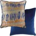 Royal Blue - Back - Evans Lichfield Inca Cushion Cover