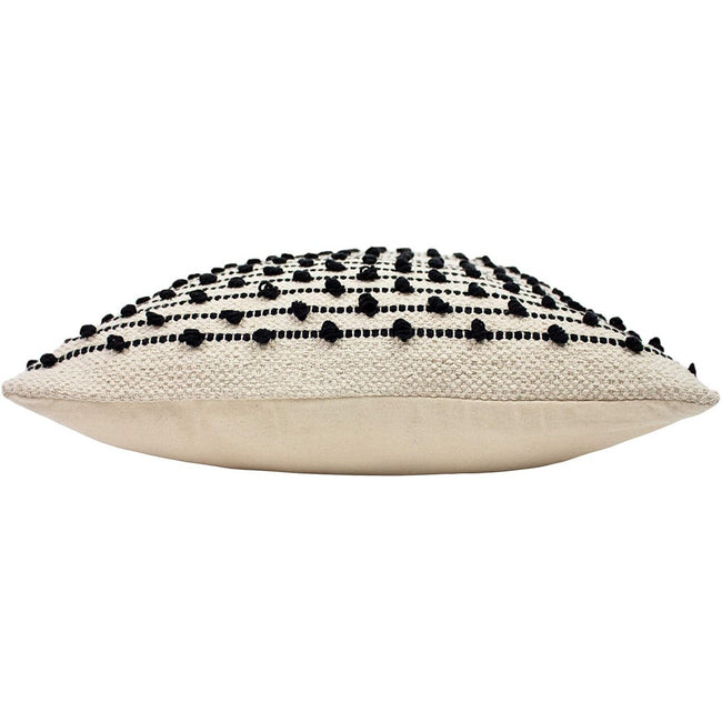 Natural-Black - Side - Furn Mossa Cushion Cover