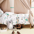 White - Lifestyle - Linen House Childrens-Kids Down By The River Duvet Cover Set