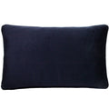 Navy - Back - Paoletti Cheetah Forest Cushion Cover