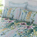Multicoloured - Side - Paoletti Hanging Gardens Duvet Cover Set