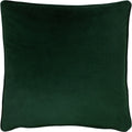 Bottle Green - Front - Evans Lichfield Opulence Cushion Cover
