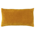 Ochre Yellow - Back - Furn Mangata Velvet Rectangular Cushion Cover
