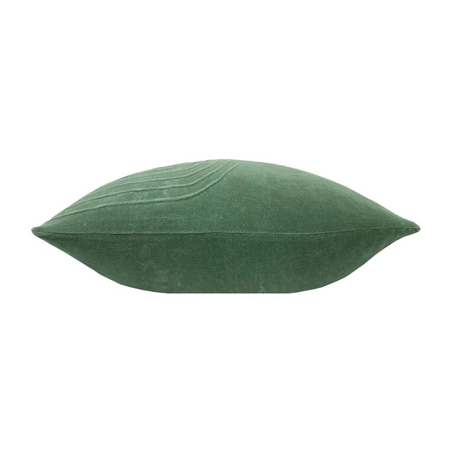 Eucalyptus - Side - Furn Mangata Velvet Cushion Cover