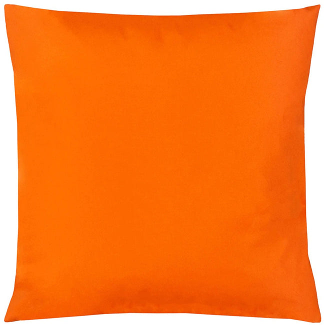 Orange - Front - Furn Plain Outdoor Cushion Cover