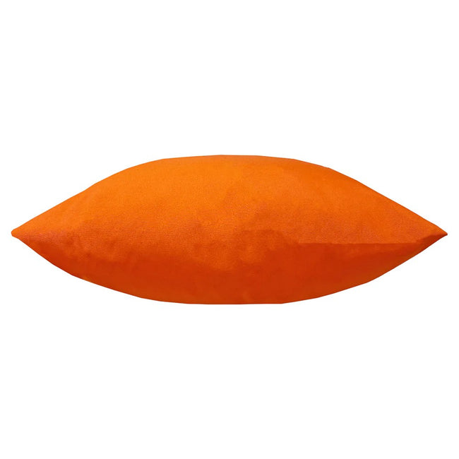 Orange - Back - Furn Plain Outdoor Cushion Cover