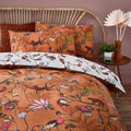 Warm Sienna - Pack Shot - Furn Wildlings Tropical Duvet Cover Set