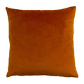 Teal-Rust - Back - Paoletti Palm Grove Jacquard Square Cushion Cover