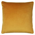 Gold - Back - Furn Wisteria Velvet Square Cushion Cover