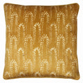 Gold - Front - Furn Wisteria Velvet Square Cushion Cover
