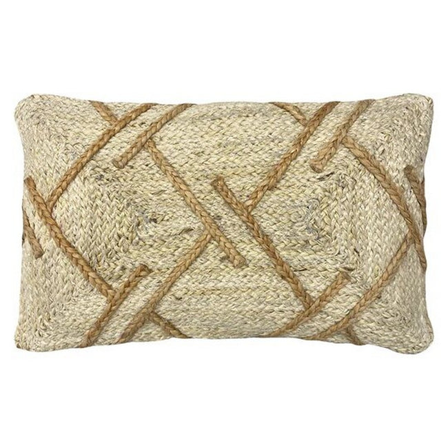 Natural - Front - Furn Boda Jute Braided Cushion Cover