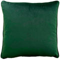Bottle Green-White - Back - Evans Lichfield Mirrored Fox Cushion Cover