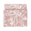 Blush - Front - Furn Everybody Abstract Jacquard Hand Towel