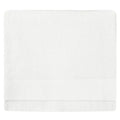 White - Front - Furn Textured Bath Towel