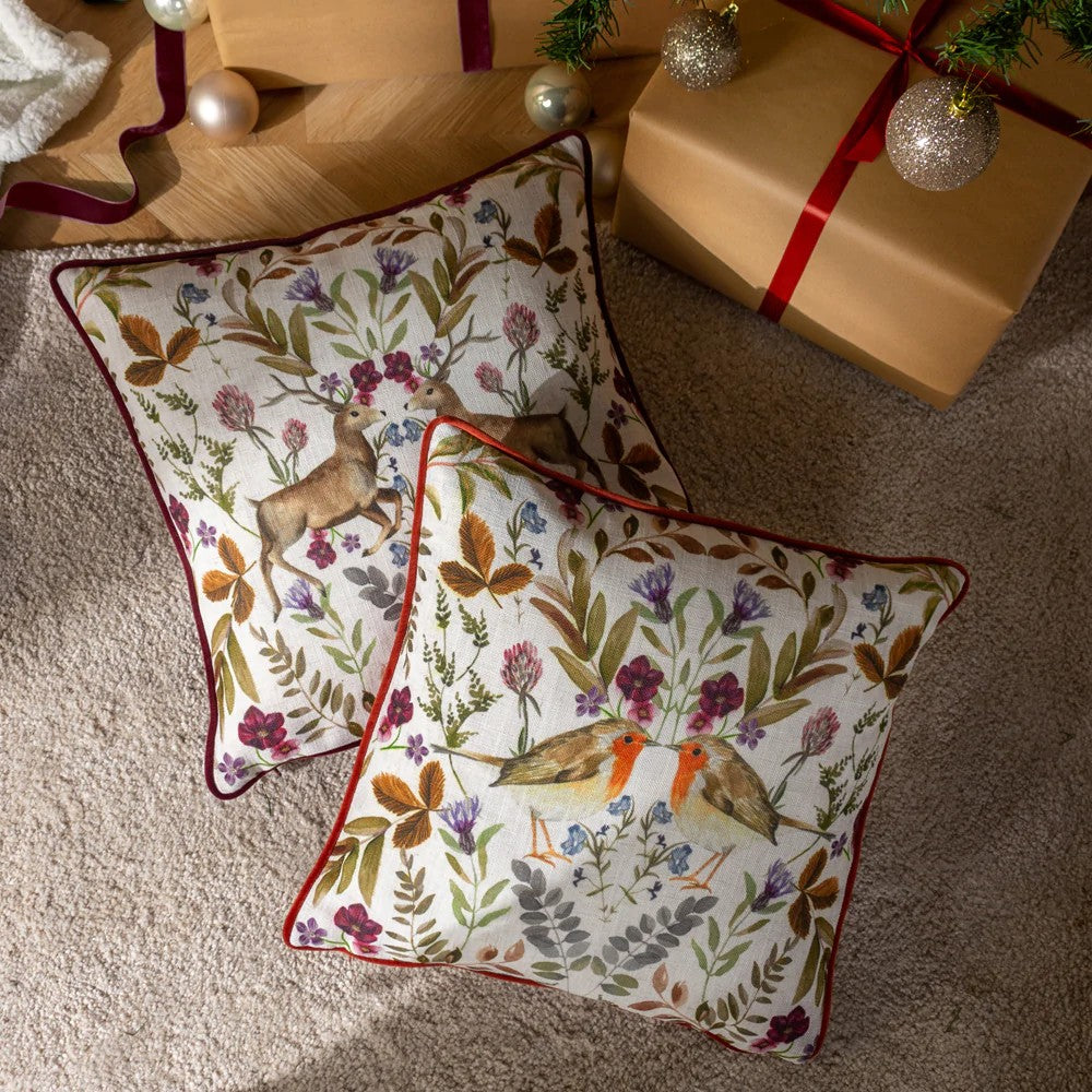 Shiraz - Side - Evans Lichfield Stag Mirrored Cushion Cover