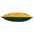 Yellow - Side - Furn Deck The Halls Bauble Cushion Cover