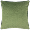 Moss-Emerald - Front - Paoletti Torto Velvet Rectangular Cushion Cover