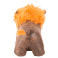 Brown-Orange - Back - Paoletti Faux Leather Lion Doorstop