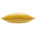 Mustard - Side - Paoletti Bloomsbury Velvet Cushion Cover