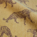 Gold-Brown - Back - Furn Leopard Jacquard Hand Towel