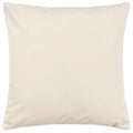 Ivory - Back - Paoletti Evoke Cut Cushion Cover