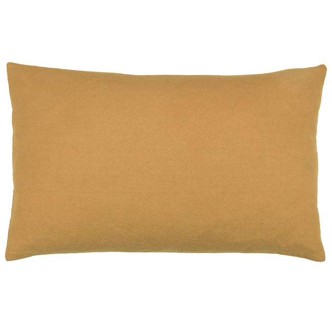 Mustard - Back - Furn Pritta Tassel Cushion Cover