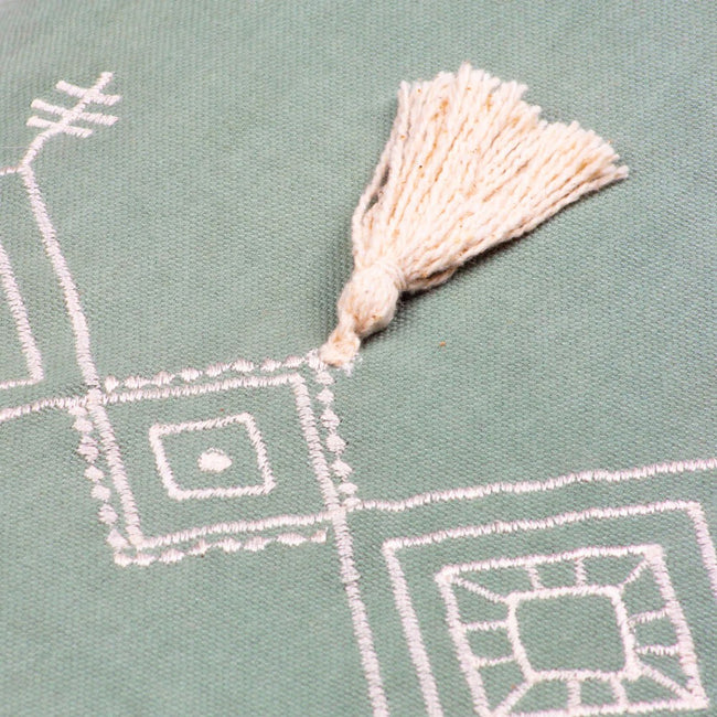 Eucalyptus - Lifestyle - Furn Pritta Tassel Cushion Cover