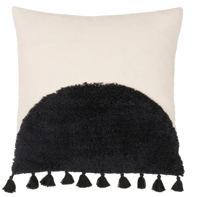Natural-Black - Front - Furn Radiance Cushion Cover