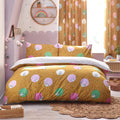 Ochre - Back - Peter Rabbit Dotty Duvet Cover Set
