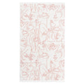 Blush - Side - Furn Everybody Abstract Cotton Towel Bale Set (Pack of 4)