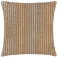 Natural - Front - Yard Weaves Woven Striped Cushion Cover