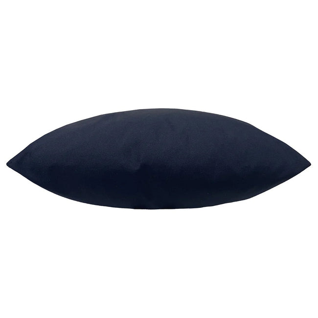 Navy - Back - Furn Plain Outdoor Cushion Cover