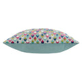 Multicoloured - Side - Paoletti Lexington Jacquard Velvet Cushion Cover