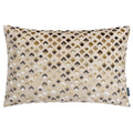 Warm Taupe - Front - Paoletti Lexington Jacquard Velvet Cushion Cover