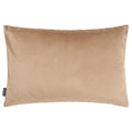 Warm Taupe - Back - Paoletti Lexington Jacquard Velvet Cushion Cover