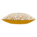 Gold - Side - Paoletti Lexington Jacquard Velvet Cushion Cover